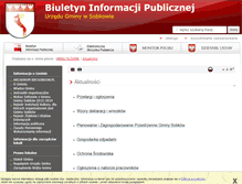 Tablet Screenshot of bip.sobkow.pl